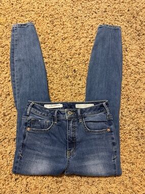 Pilcro and the Letterpress ultra high rise skinny jeans size 26